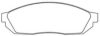 AISIN ASN-47 Brake Pad Set, disc brake